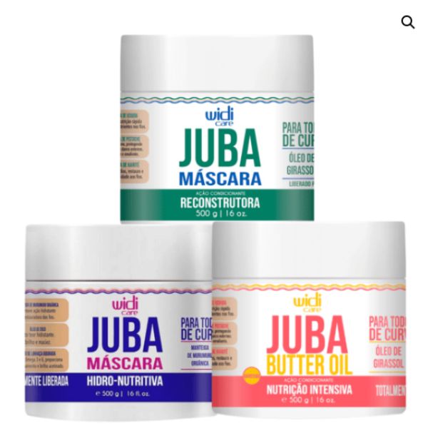 Juba - Widi Care Cronograma Capilar 3x500g